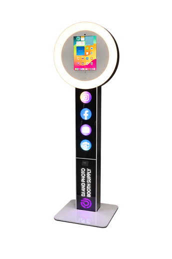 Portable Round Ring Light iPad Photo Booth - DJ And Photo Booth Supply