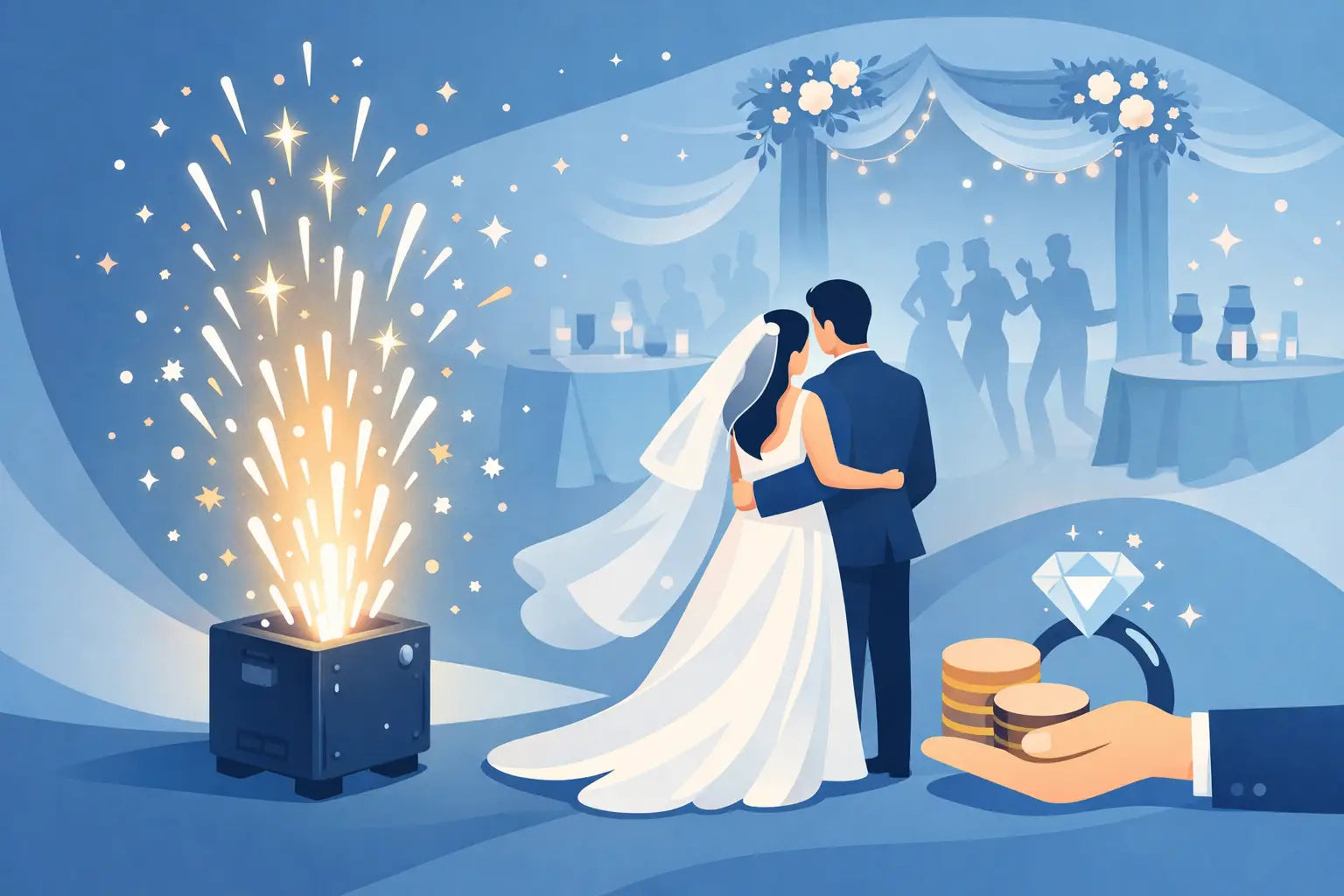 Are Cold Spark Machines for Weddings Worth It?