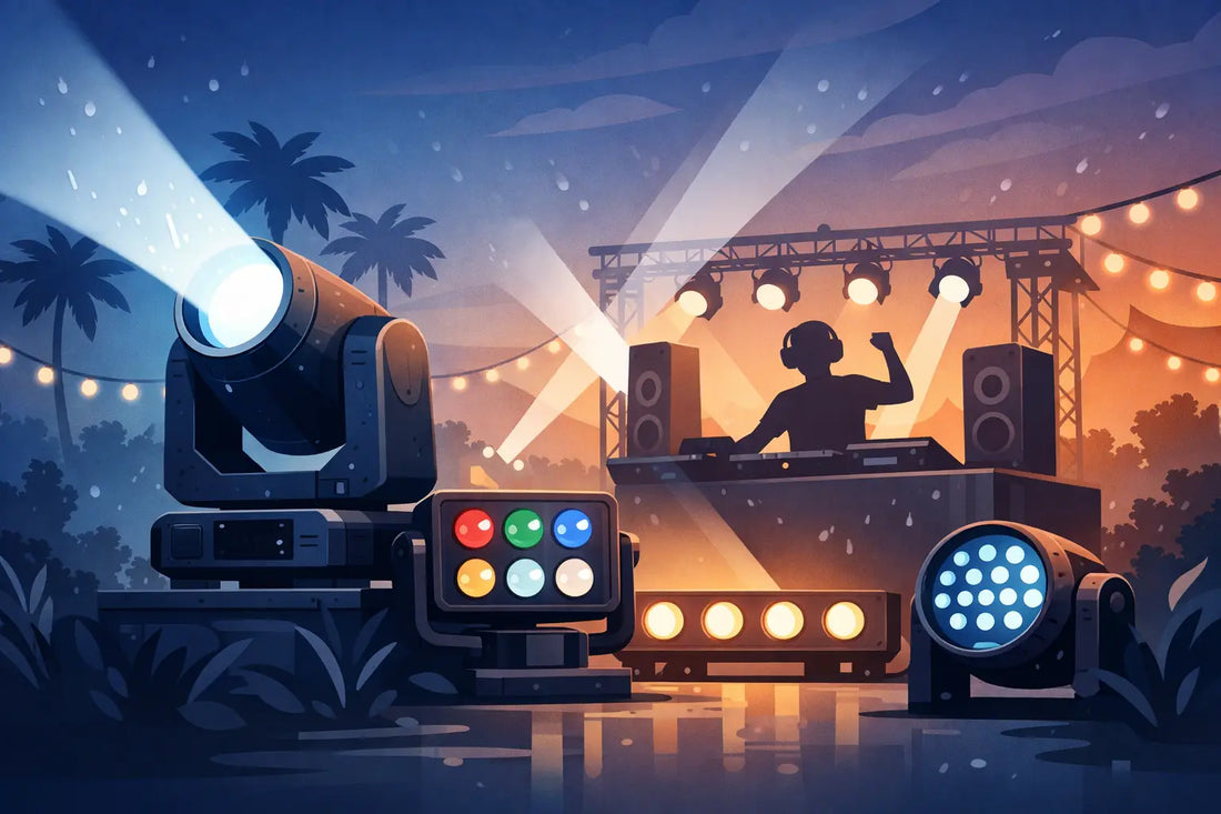 IP65 DJ Lights for Outdoor Events That Earn