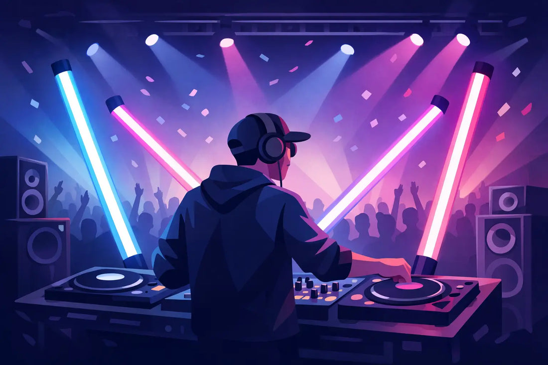 LED Tube Lights for DJs That Win Better Events