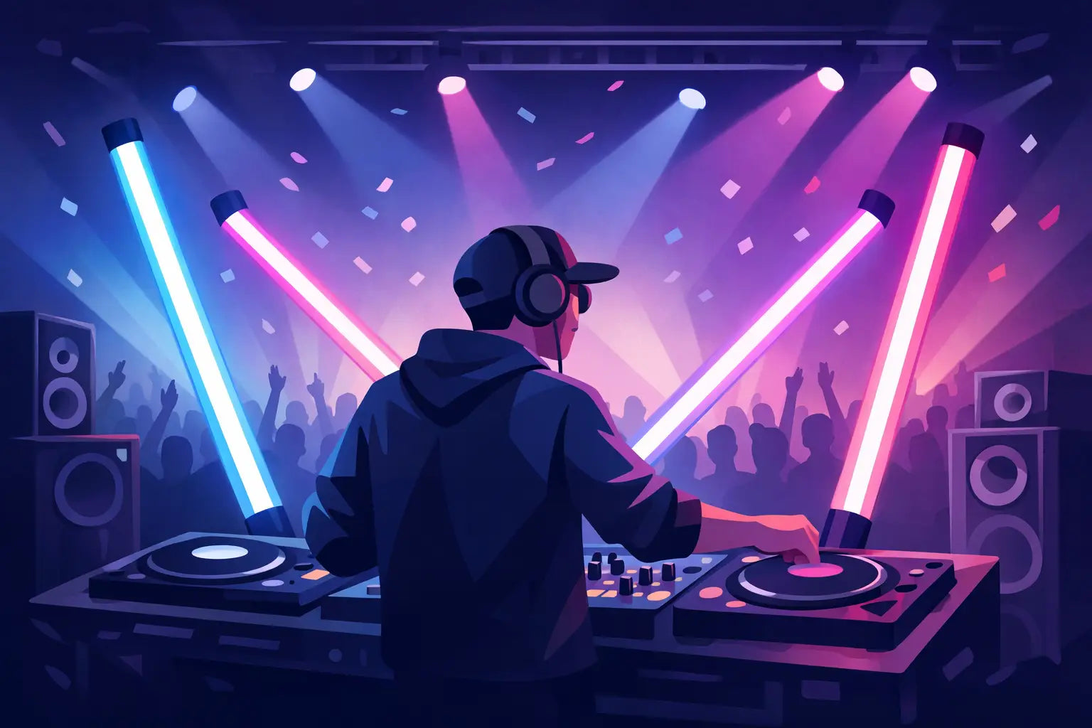 LED Tube Lights for DJs That Win Better Events