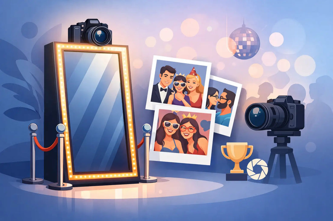 Why a Mirror Photo Booth With DSLR Camera Wins