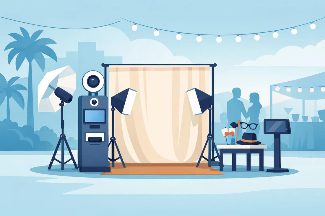 Open Air Photo Booth Setup That Rents Better