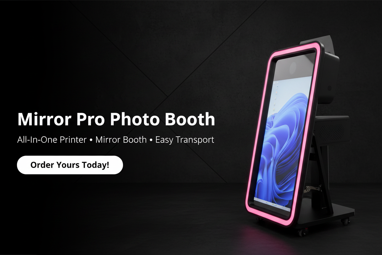 Mirror Pro Photo Booth for Sale: A Premium Booth Built for Event Professionals