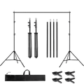 10x10 Ft Adjustable Backdrop Stand | Heavy Duty Photo Booth & Video Studio Stand - DJ And Photo Booth Supply