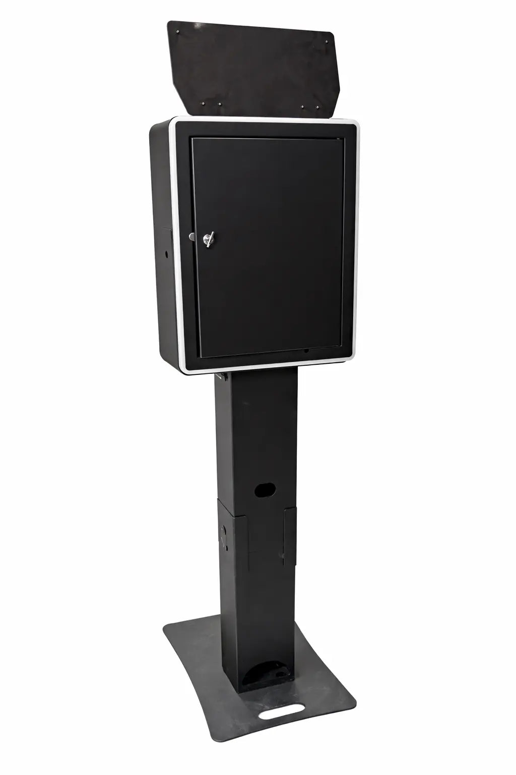 13.3 In Built in Touch Screen Open Air Photo Booth | DSLR & Surface Pro Compatible Ring Light Booth - DJ And Photo Booth Supply