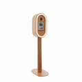 The Umbra - A8 iPad Photo Booth (Wood Grain) DSLR Photo Booth | RGBW LED Color Changing Frame Photo Booth