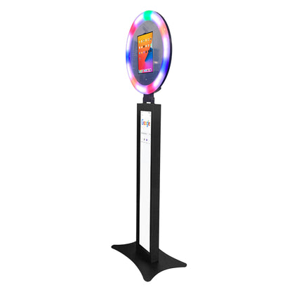 Lunna ipad Photo Booth, with RGB Light and 42.8inch LCD screen Base