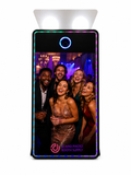 Blade Mirror Photo Booth |53.5 -Inch Touch Screen DSLR Slim Mirror Booth - Best Mirror Booth For Sale - Photo Booths For Sale. Demo- 3 Year Warranty Included