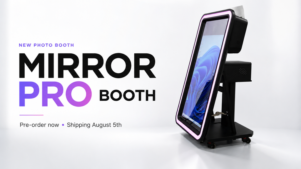 Pre-Order The Mirror Booth Pro Photo Booth |52-Inch Touch Screen DSLR Mirror Booth - Best Mirror Booth For Sale - Photo Booths For Sale.-Pre-Order Today!