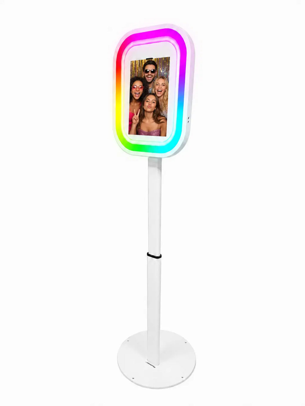 Flash Frame iPad Photo Booth | RGBW LED Color Changing Frame + Roamer DJ And Photo Booth Supply