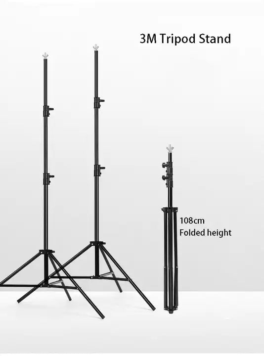 Photo Booth / Video Studio 10 x 10Ft Heavy Duty Adjustable Backdrop Stand