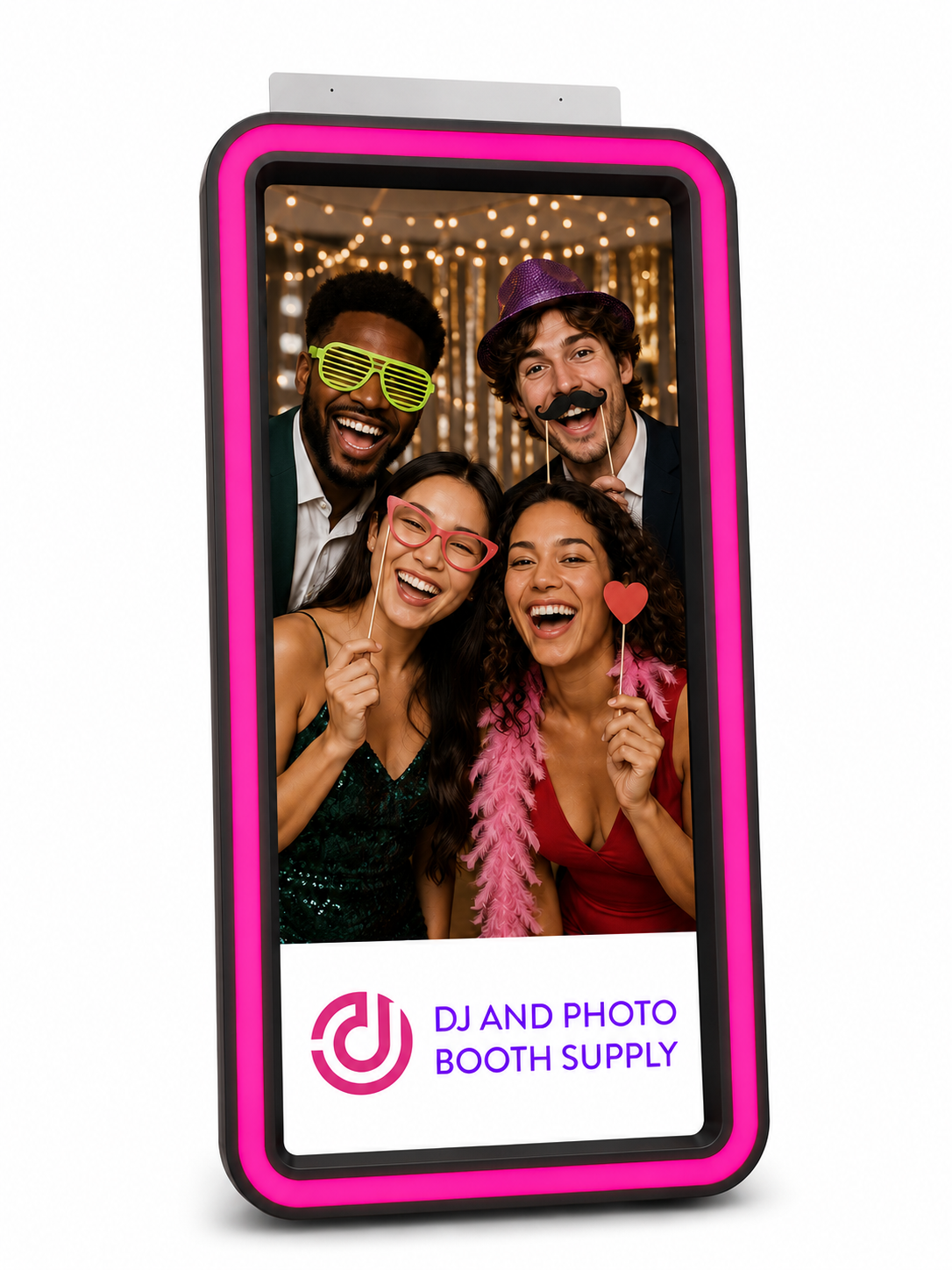 Mirror Booth Pro™ Photo Booth / Printer Shelf All In One|43-Inch Touch Screen DSLR Mirror Booth Pro™ - Best Mirror Photo Booth For Sale - Photo Booths For Sale.