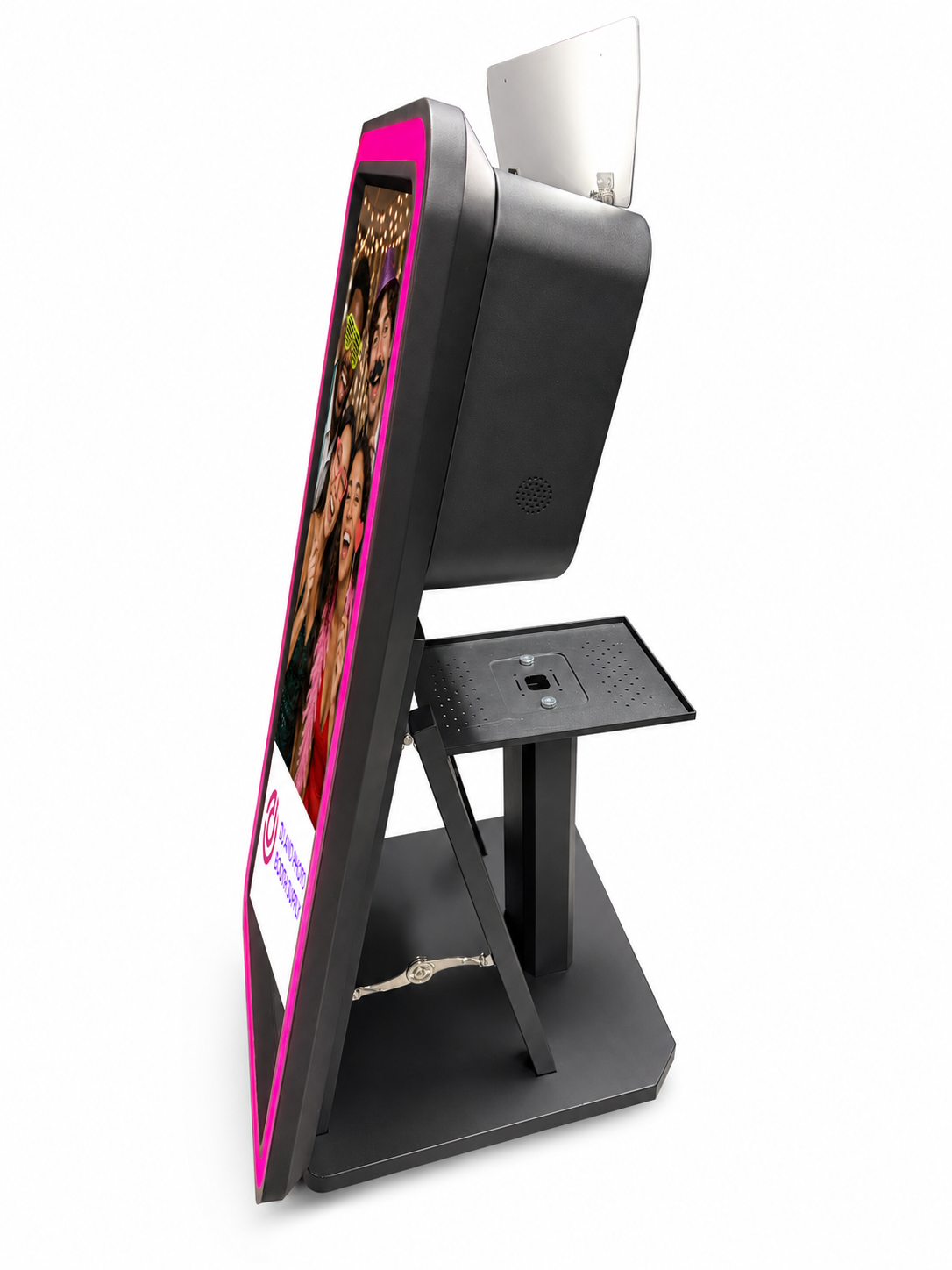 Mirror Booth Pro™ Photo Booth / Printer Shelf All In One|43-Inch Touch Screen DSLR Mirror Booth Pro™ - Best Mirror Photo Booth For Sale - Photo Booths For Sale.