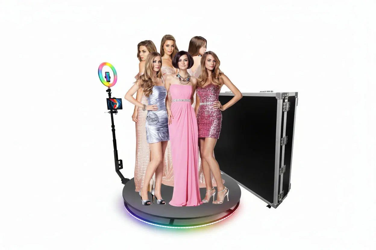 Automatic 360 Photo Booth Machine for Parties - DJ And Photo Booth Supply