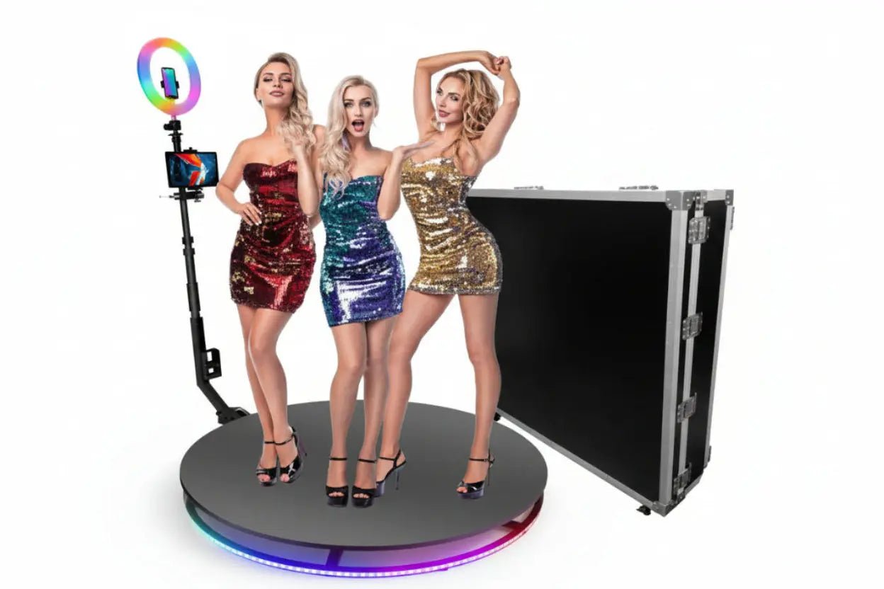 Automatic 360 Photo Booth Machine for Parties - DJ And Photo Booth Supply