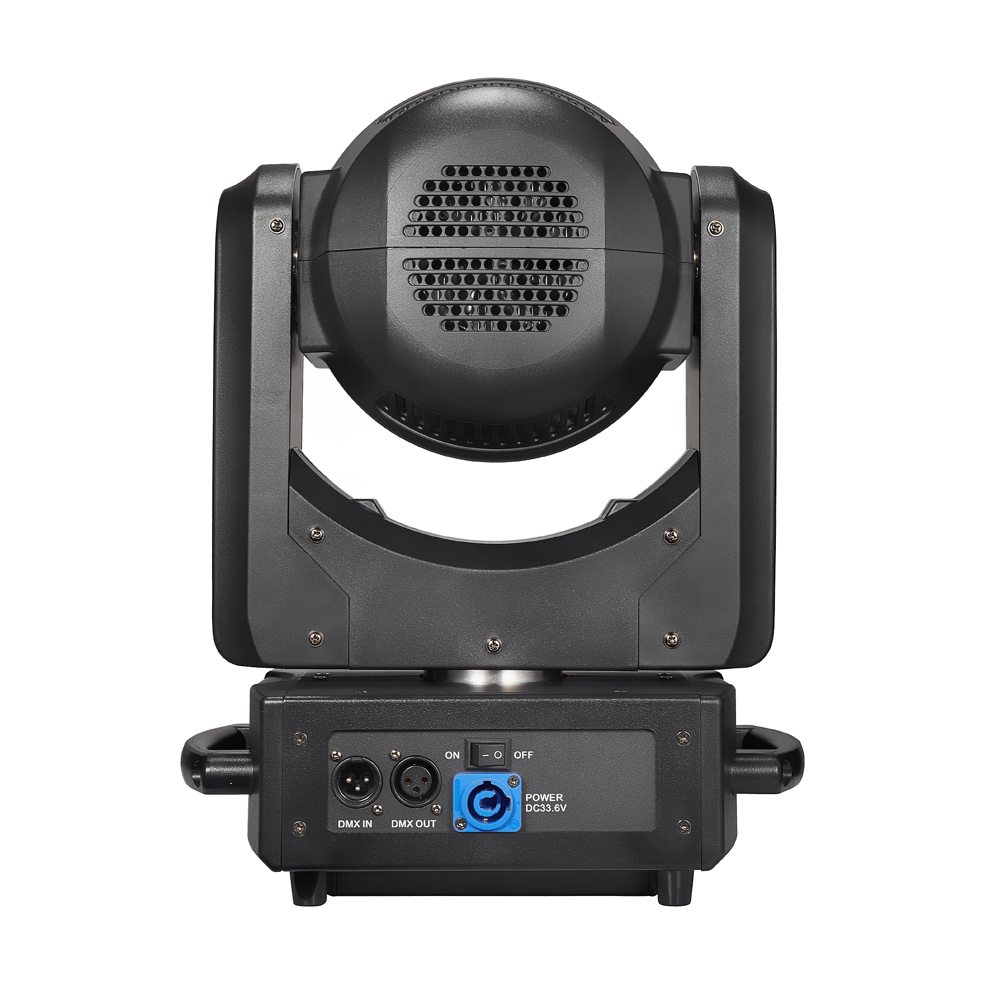 Both Lighting BPM-BEAM 100W Wireless Battery Moving Head | Gobos, RGB Halo & Cordless DMX - DJ And Photo Booth Supply