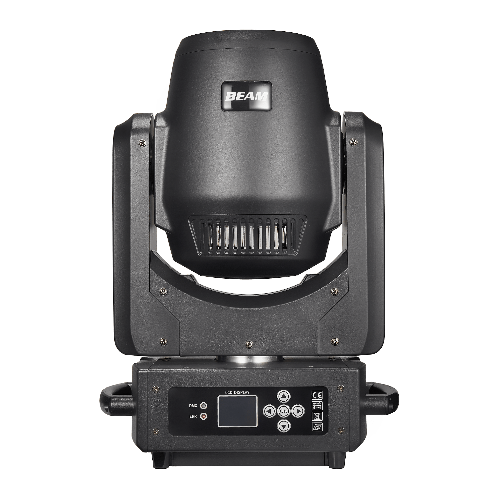 Both Lighting BPM-BEAM 100W Wireless Battery Moving Head | Gobos, RGB Halo & Cordless DMX - DJ And Photo Booth Supply