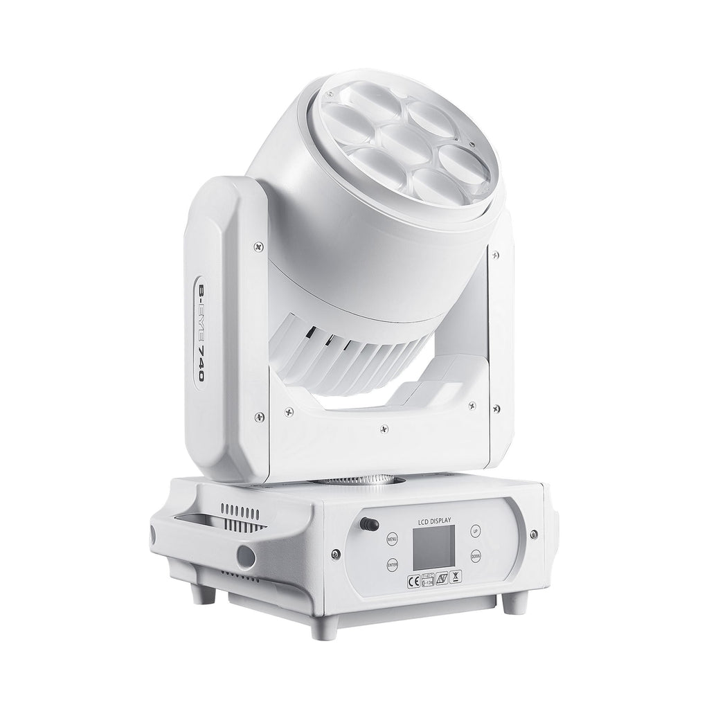Both Lighting BPM-Splash X | Wireless Battery Moving Head Wash with RGB Halo Ring - DJ And Photo Booth Supply