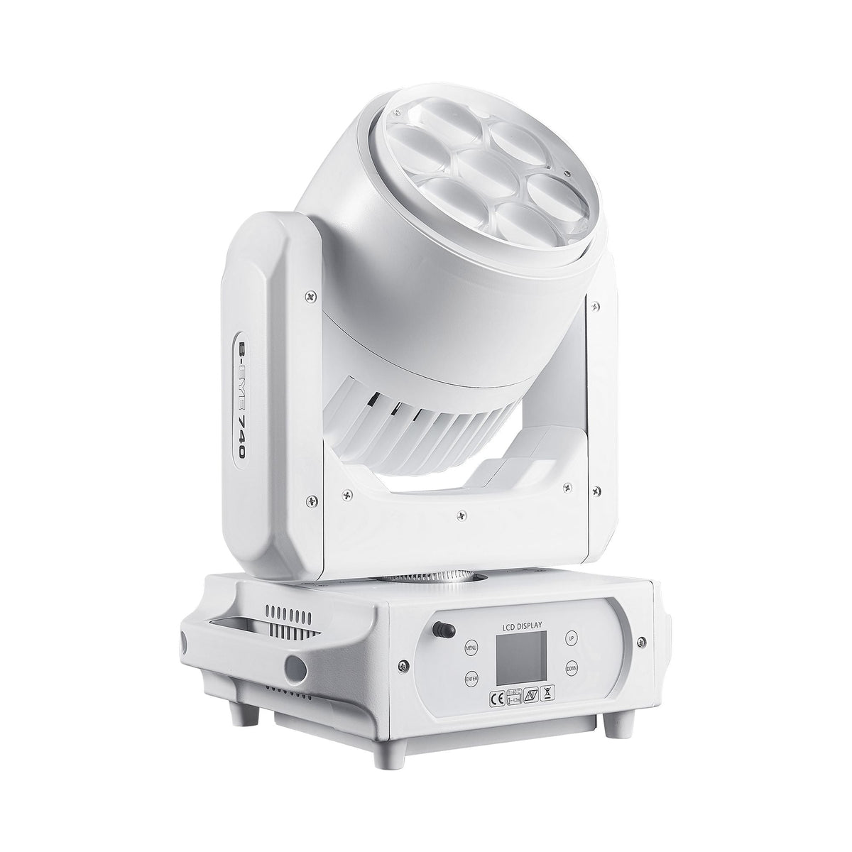 Both Lighting BPM-Splash X | Wireless Battery Moving Head Wash with RGB Halo Ring - DJ And Photo Booth Supply