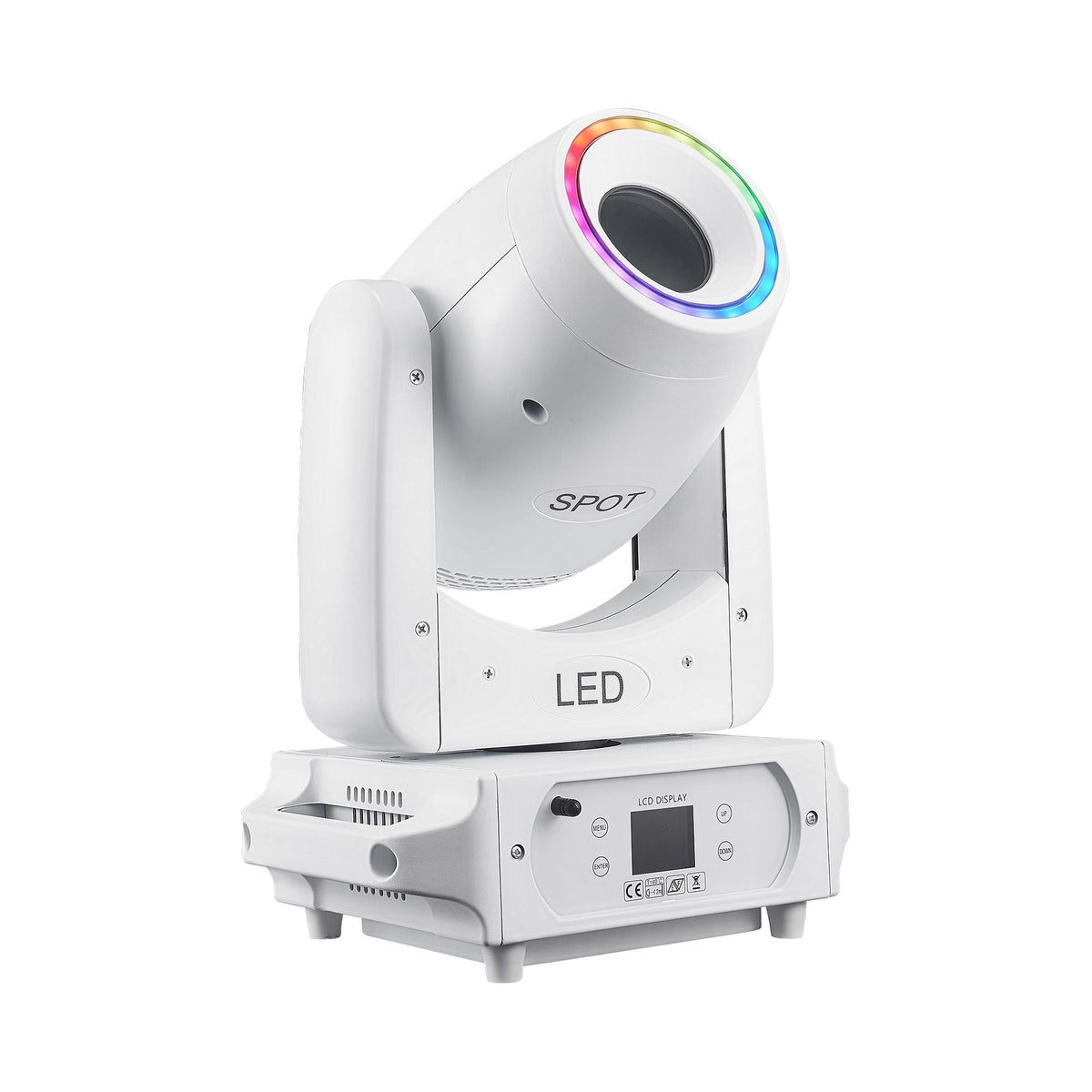 Both Lighting BPM-SPOT 100W Wireless Battery Moving Head | Cordless DMX LED Spot Fixture - DJ And Photo Booth Supply