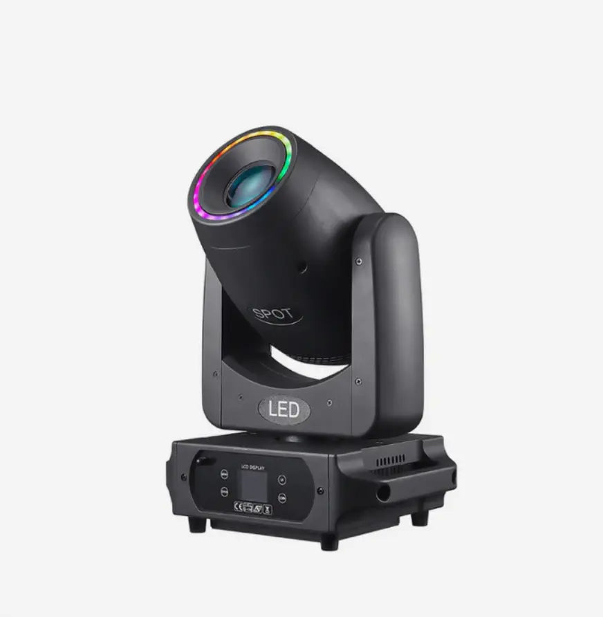 Both Lighting BPM-SPOT 100W Wireless Battery Moving Head | Cordless DMX LED Spot Fixture - DJ And Photo Booth Supply