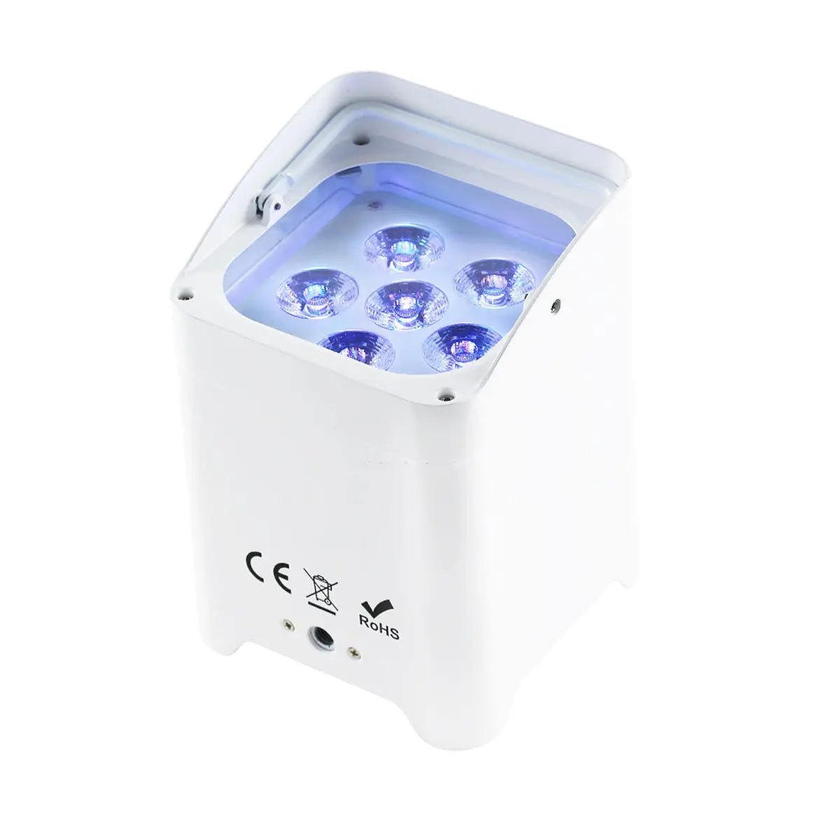 Both Lighting S4 Wireless Uplight | Hex RGBWA+UV Battery-Powered DJ LED Fixture - DJ And Photo Booth Supply