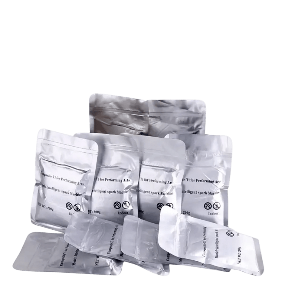 Cold Spark Powder | Titanium Alloy Granules for Cold Spark Machines - DJ And Photo Booth Supply