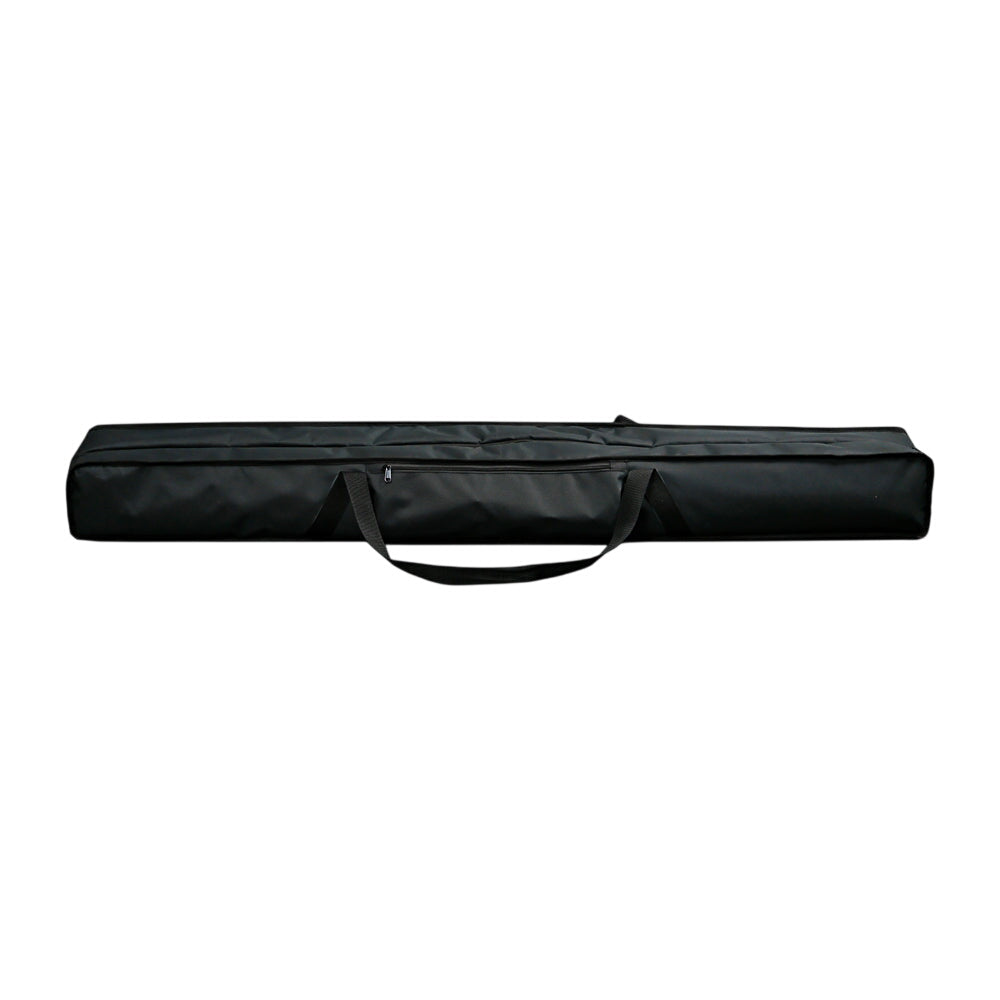 Black soft bag with four Both Lighting 360 LED Tube Lights, wireless RGBWA DJ and photo booth tube lights, portable and professional.