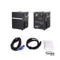 Black professional Cold Spark Fountain machine by DJ And Photo Booth Supply, used for event entertainment and special effects.