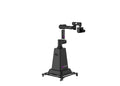 Pho Print Glambot Photo Booth featuring DJ and robot arm for events, with slow-motion, 360-spin, and boomerang video capabilities.