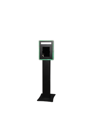 RGBW LED color-changing frame for iPad Fusion Photo Booth by DJ And Photo Booth Supply, showcasing vibrant lighting effects.