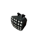Wireless DJ lighting fixture by Both Lighting, battery-powered DMX LED Spider Wash light for DJ and photo booth setups.