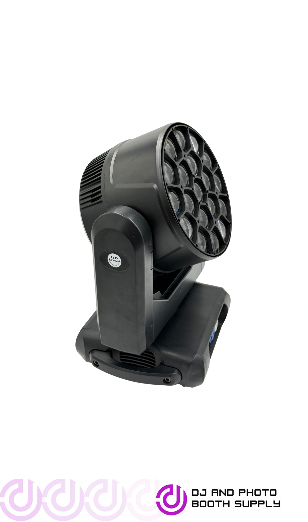1915 Bee-Eye Pro moving head LED light fixture by DJ And Photo Booth Supply, showcasing professional multi-beam LED lighting equipment.