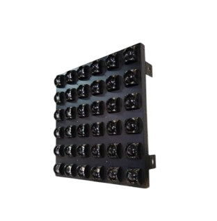 LED Effect Wash Light with 36x8W LEDs and 200W DMX DJ stage lighting fixture for professional stage and event lighting.