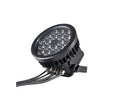 DJ and Photo Booth Supply PAR1810IP IP65 RGBW LED lighting fixture with 18x10W 4-in-1 RGBW bulbs, suitable for DJ and photo booth setups.