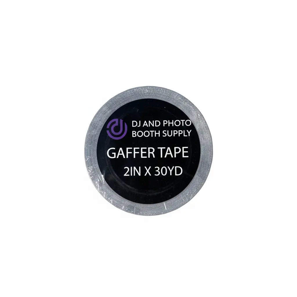 DJPBS-GAFFTAPE – Heavy Duty Gaffer Tape (No Residue, Pro-Grade Cable & Stage Tape) - DJ And Photo Booth Supply