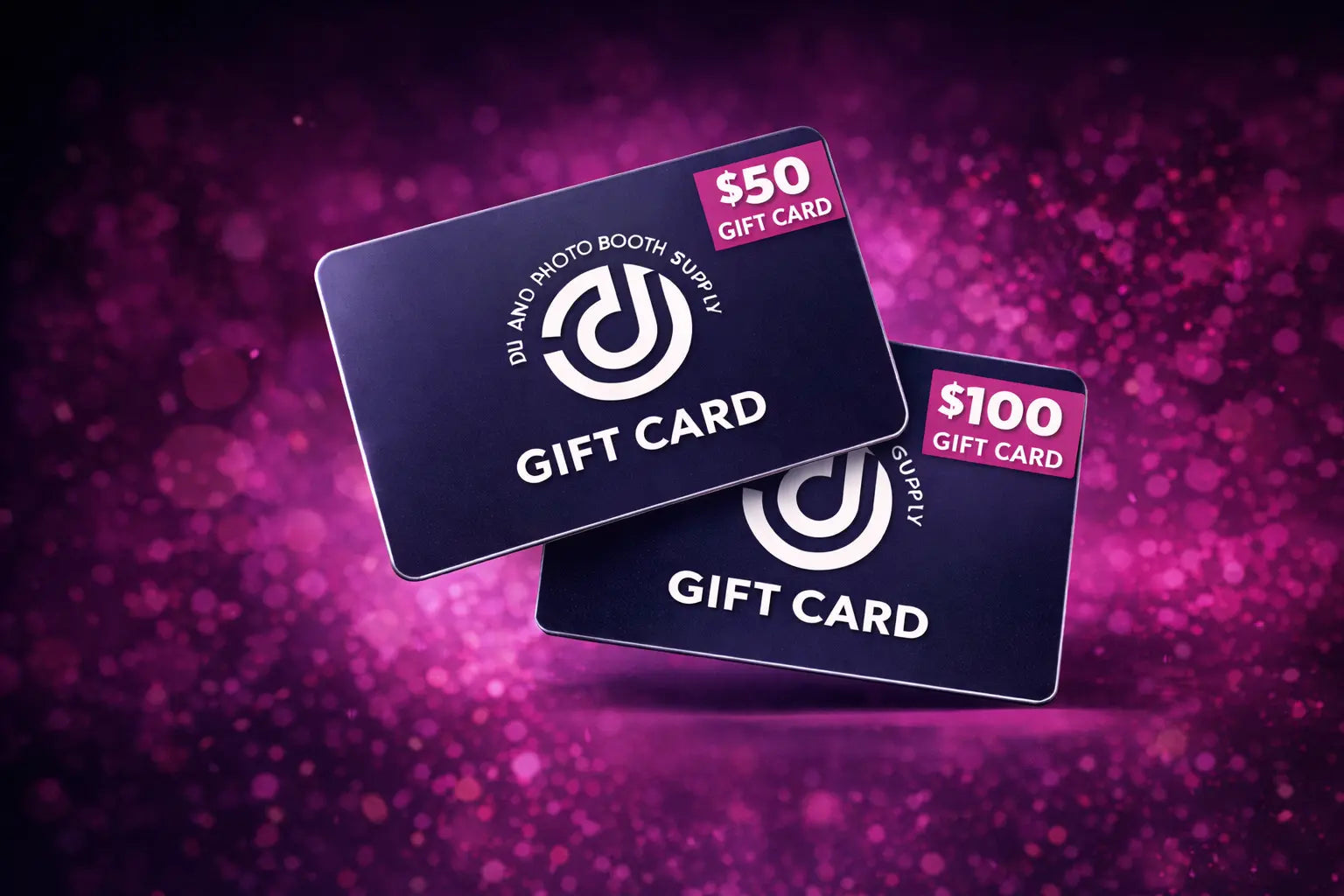 Gift Card - Get an extra $20 gift card for every $100 spent on gift cards. - DJ And Photo Booth Supply