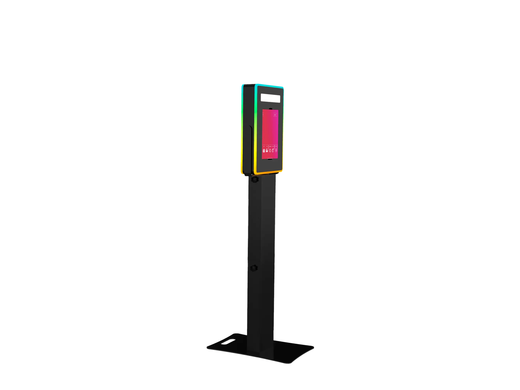 iPad Fusion Photo Booth | RGBW LED Color Changing Frame Photo Booth - DJ And Photo Booth Supply