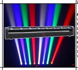 MS-CB150 Stage Light - DJ And Photo Booth Supply