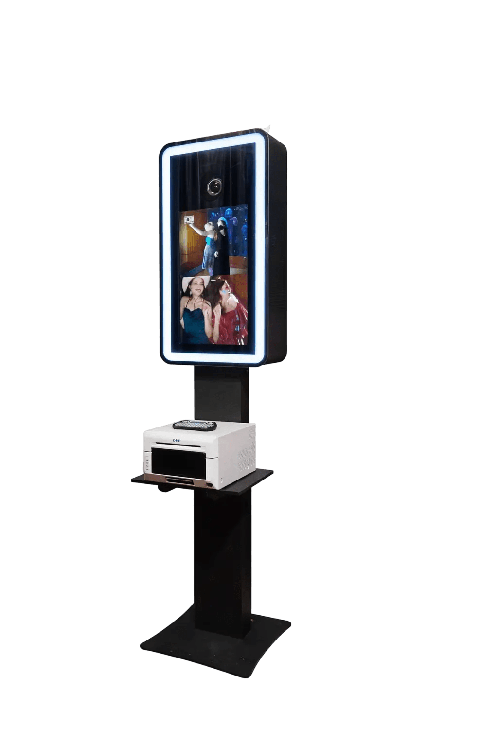 Open Mirror Photo Booth Touch Screen DSLR Photo Booth DJPBS-OMIRROR - DJ And Photo Booth Supply