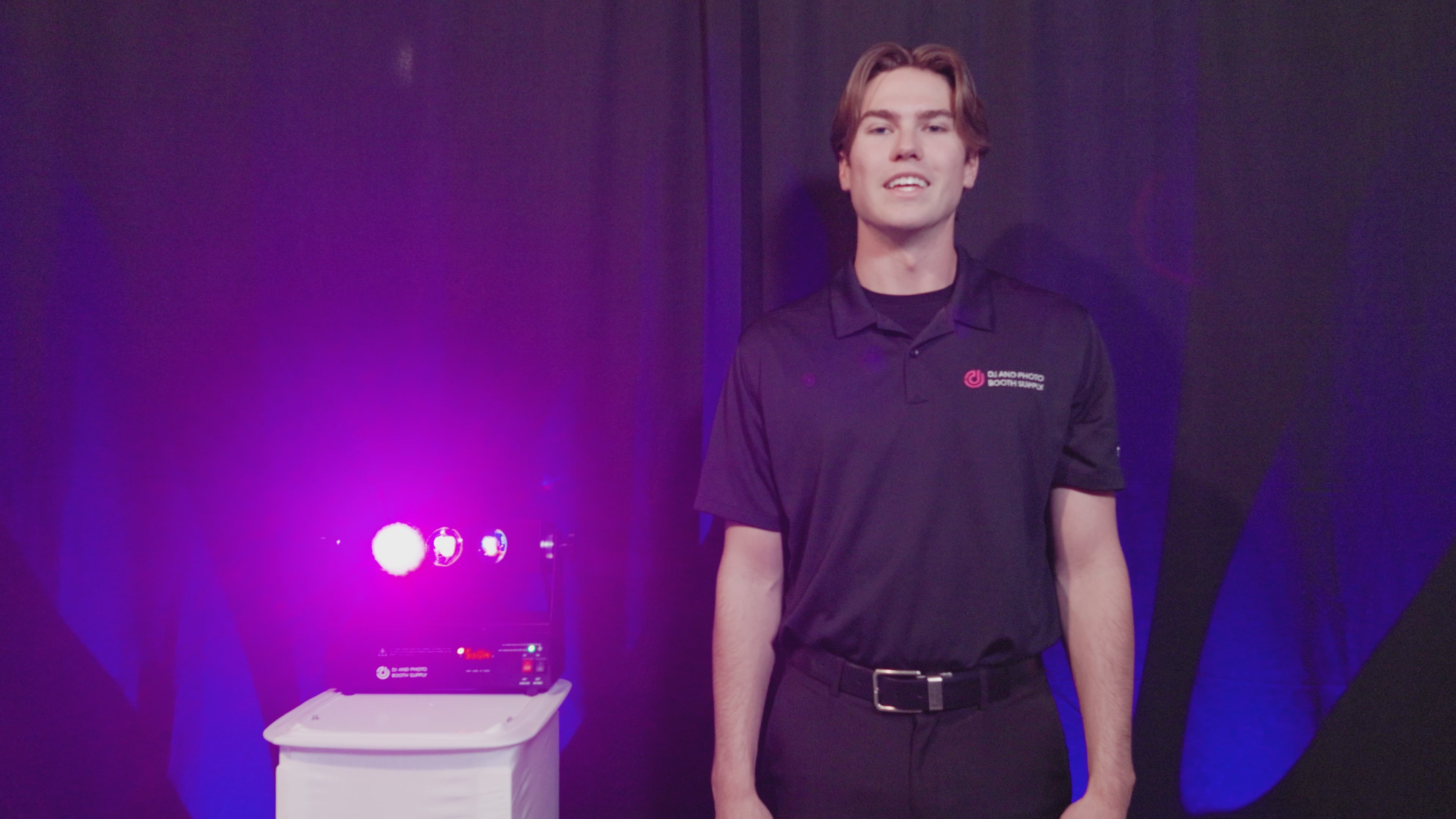 Both Lighting Aura Tri-Beam LED Uplight | Three-Beam Wireless DJ Fixture