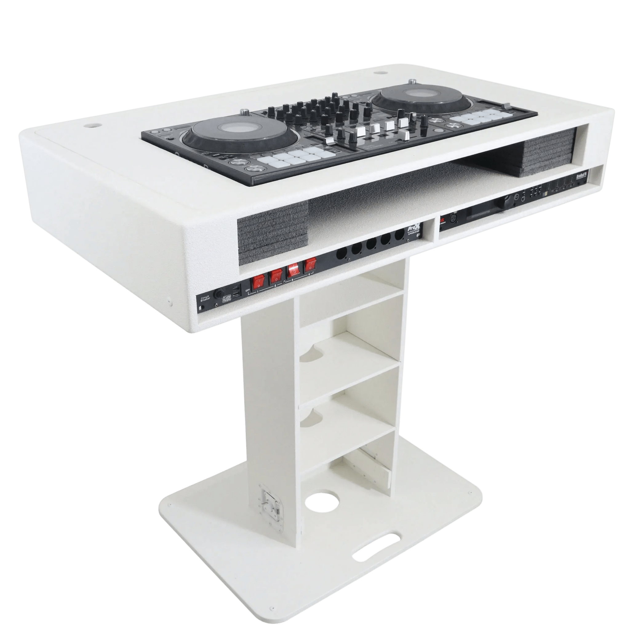 ProX Control Tower DJ Podium | Custom-Built Professional DJ Booth - DJ And Photo Booth Supply