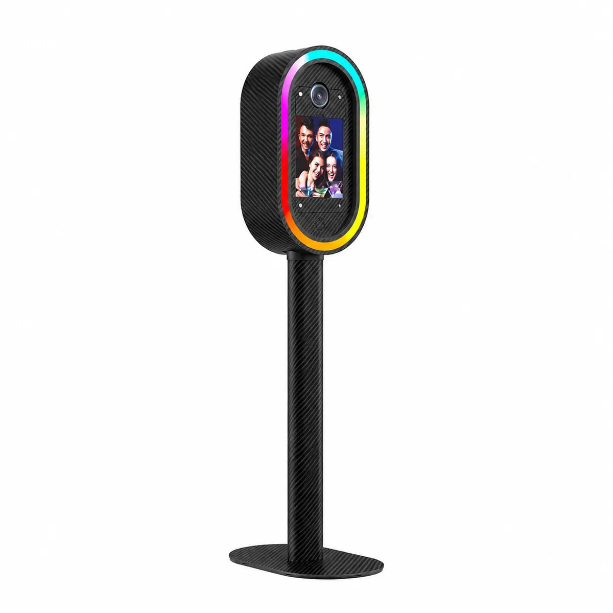 Umbra - A8 DSLR iPad Photo Booth (Carbon Fiber) | RGBW LED Color Changing Frame Photo Booth - DJ And Photo Booth Supply