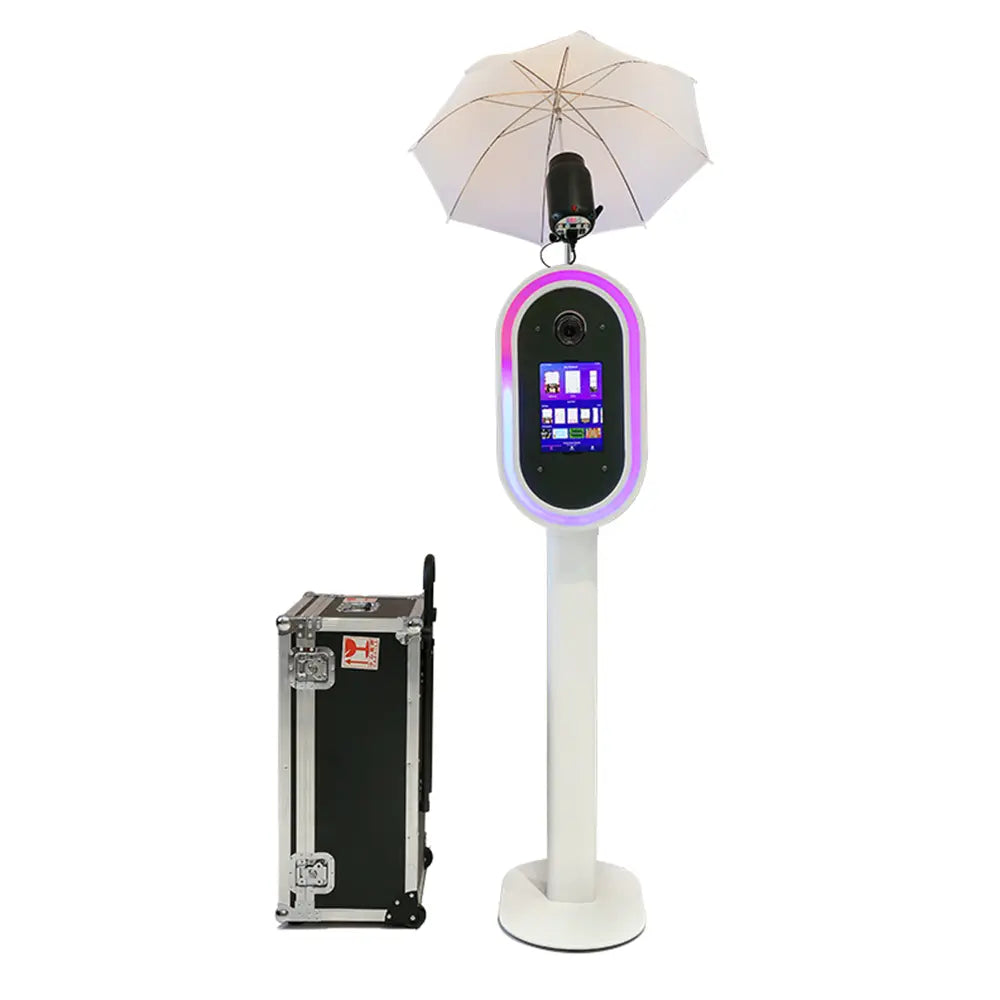 Umbra - A8 DSLR iPad Photo Booth (White) | RGBW LED Color Changing Frame - DJ And Photo Booth Supply
