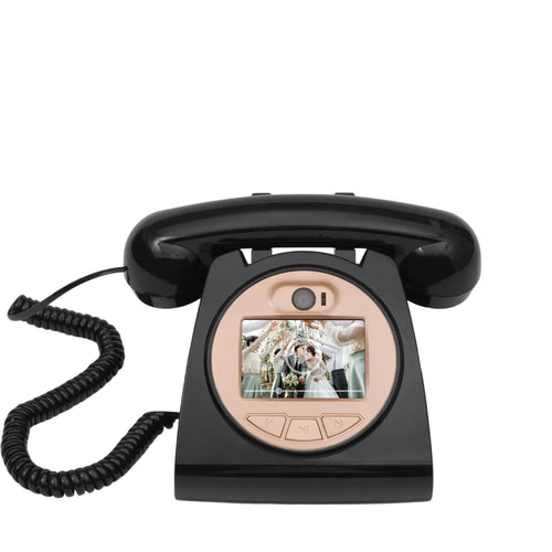Video Guestbook | Retro Phone Video Message Station for Event Operators - DJ And Photo Booth Supply